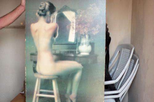 Remember this - Kardies blockmounts - Must see - lady in front of mirror