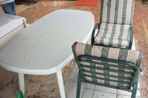 Excellent outdoor patio chairs with table