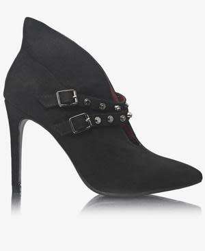 DETAILED HEELS - BLACK