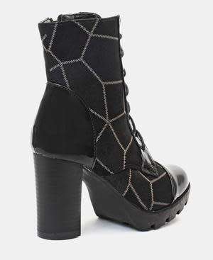 ANKLE BOOTS - BLACK SIZE 4 5 6 7
