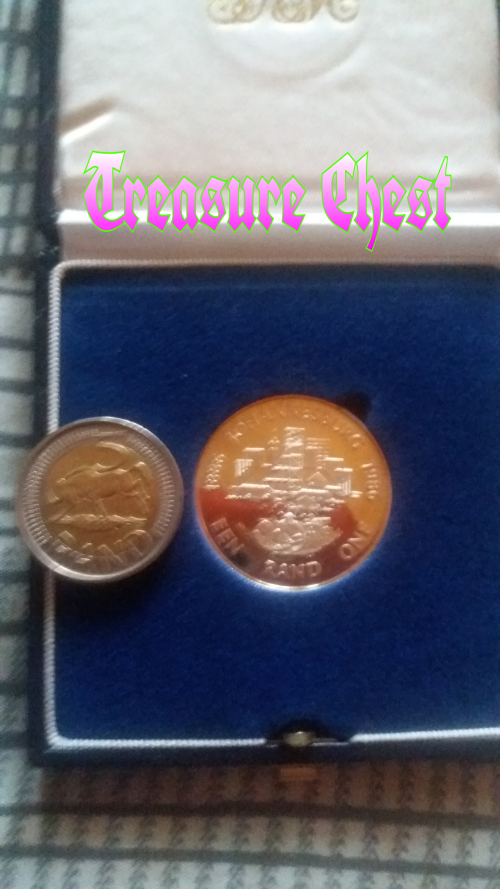 Stunning Big Pure Silver proof JHB  1986 coin in original Sa mint box