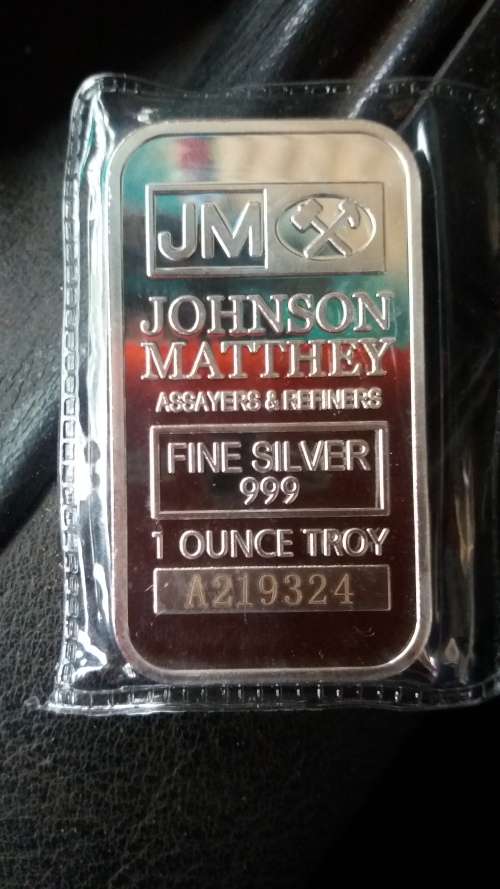 pure silver 1 os with serial number