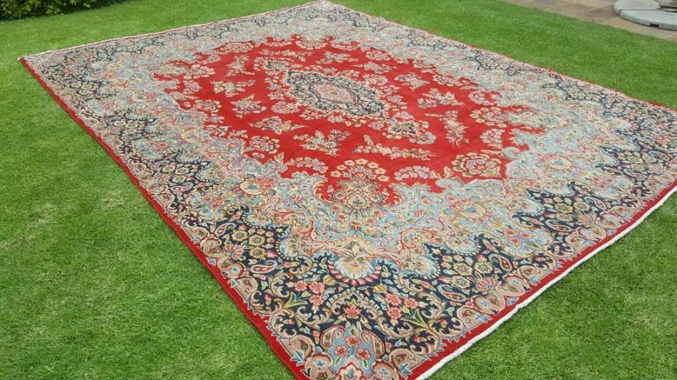 Beautiful Xtra Large New Authentic Kerman Province Persian Carpet 4.0m x 2.95m Hand Knotted
