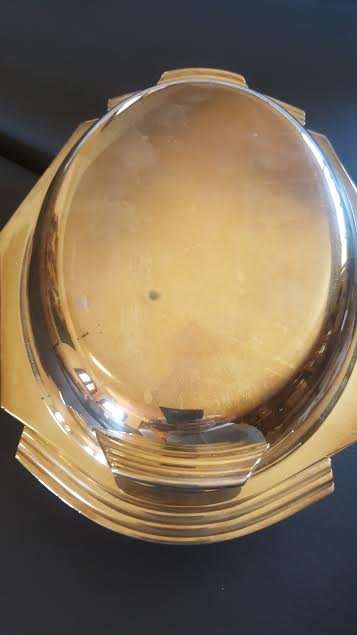 Stunning Art Deco Silver plated Serving Tureen With Lid