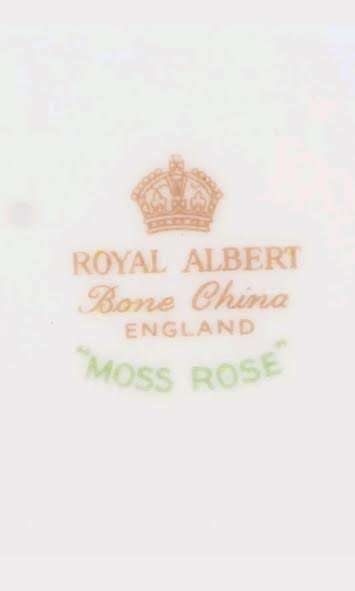 Royal Albert Moss Rose Gorgeous 5 Place Setting  - Pristine 1st Quality !