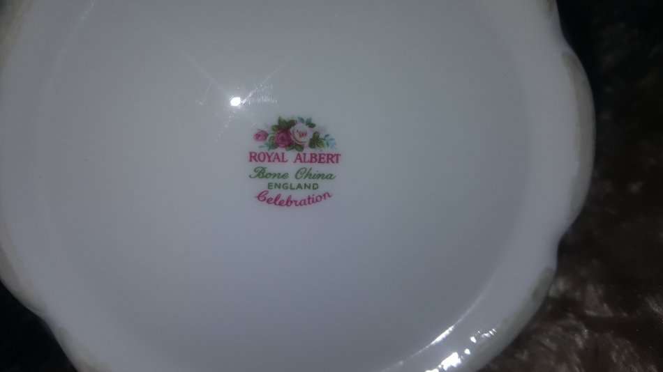 Royal Albert Large 8 Cup Celebration Tea Pot NO LID 1st Quality.