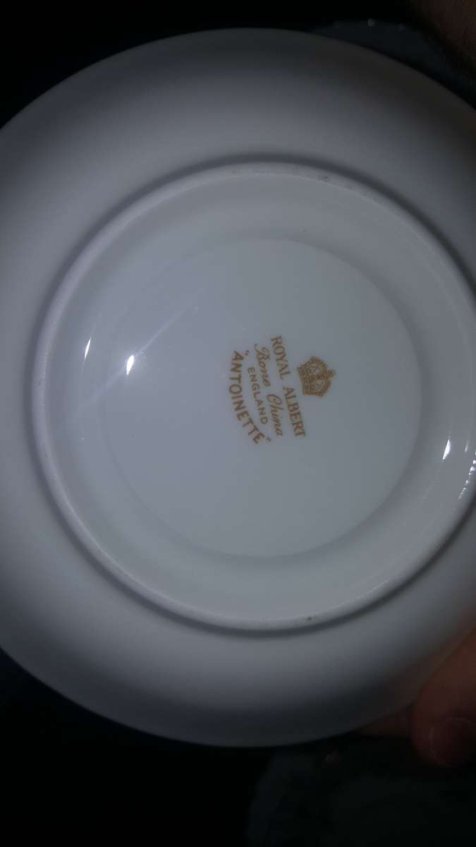 Royal Albert Lot of 24 Perfect Saucers & Side plates incl 1927 Cambridge , Celebration, Royalty Gold