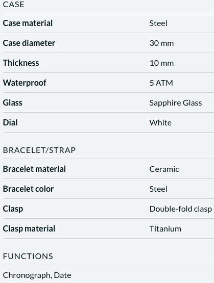 100% Authentic RADO Diastar Chronograph Mens Watch Stunning  R20 000