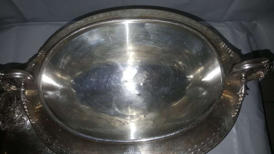 Magnificent Victorian Silver Plated Lidded Tureen
