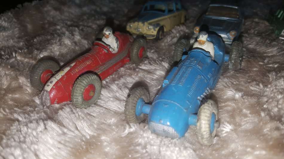 Rare Beautiful Lot of 10 (TEN) Antique DINKY MECCANO Made in England Models - 1 bid for all