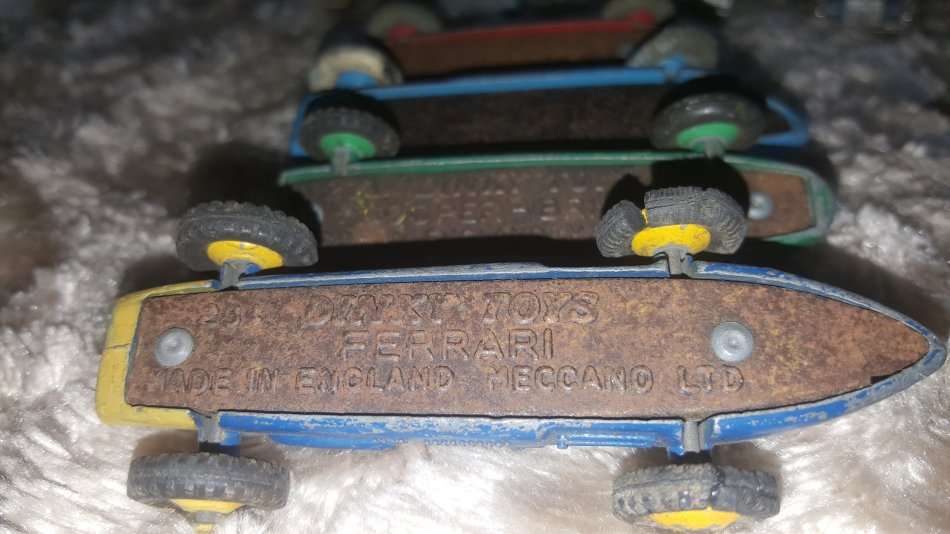 Rare Beautiful Lot of 10 (TEN) Antique DINKY MECCANO Made in England Models - 1 bid for all