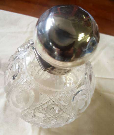 Silver Powder Jar