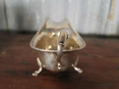 Sterling silver gravy boat