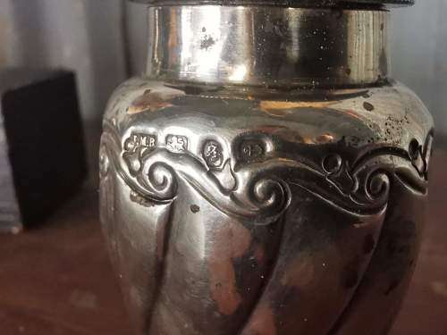 Sterling silver pepper pot