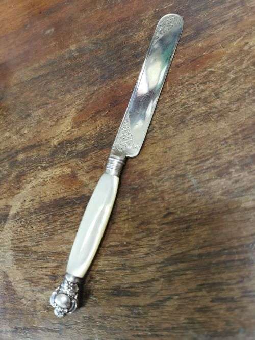 Silver & Mother of Pearl Knife
