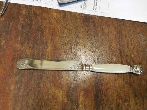 Silver & Mother of Pearl Knife