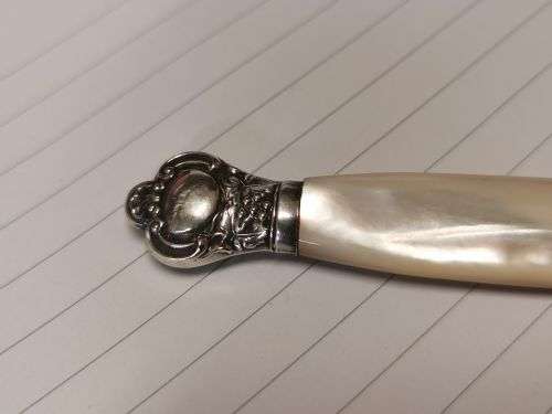 Silver & Mother of Pearl Knife