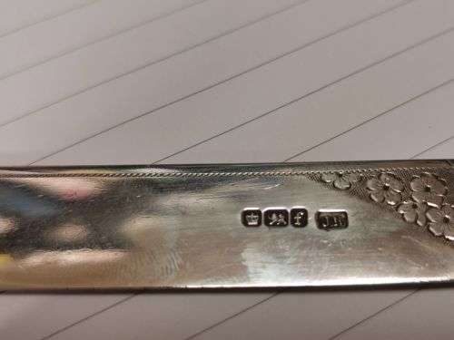 Silver & Mother of Pearl Knife