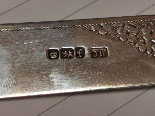 Silver & Mother of Pearl Knife