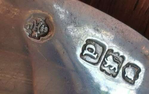 Pair of Silver Apostle Serving spoons