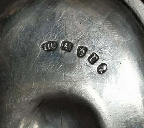 Georgian Silver Chamber Candlestick