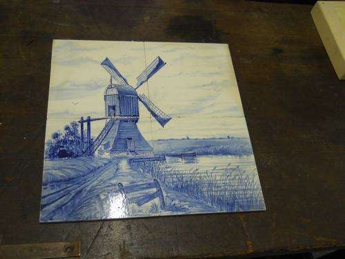 4 DUTCH TILES PICTURE