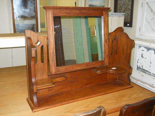 OAK SHAVING MIRROR