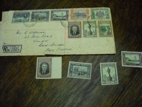16 items old stamps rhodesia,sa,oranje vrystaat used CRAZY R1 !!!Start  no7