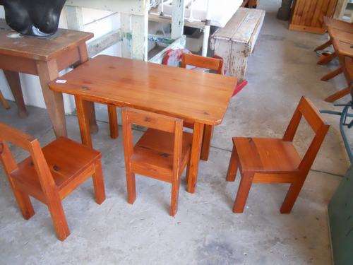 Cutest kiddies set of oregon table and chairs