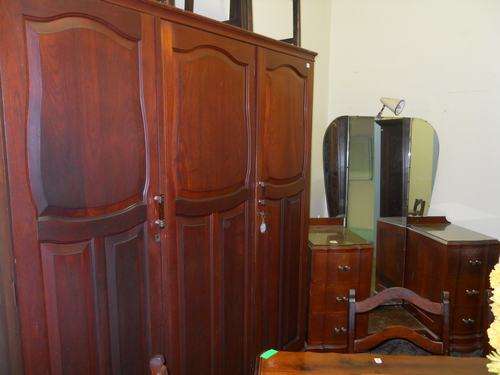 beautiful teak wardrobe and dressing table at bargain price!!!