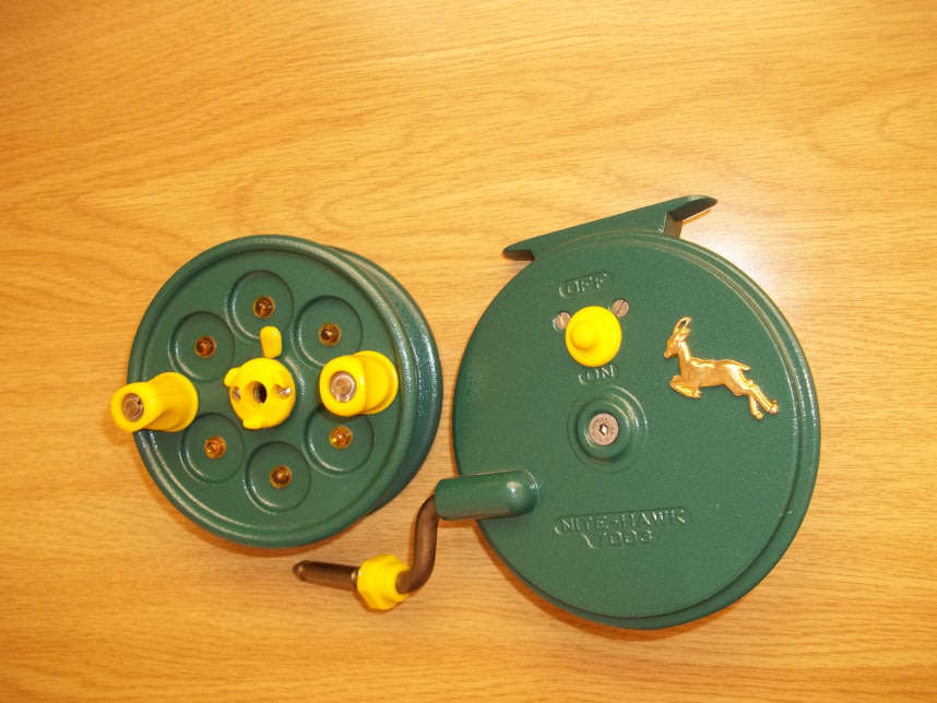 2 x Official Springbok Nite Hawk Fishing Reels (Unused Very Rare Collector's Item)