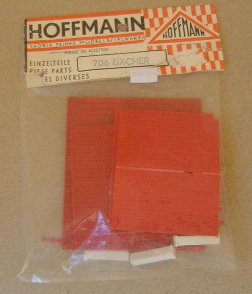 Hoffmann HO- Scale Accessories - Pastic Roofs x 4