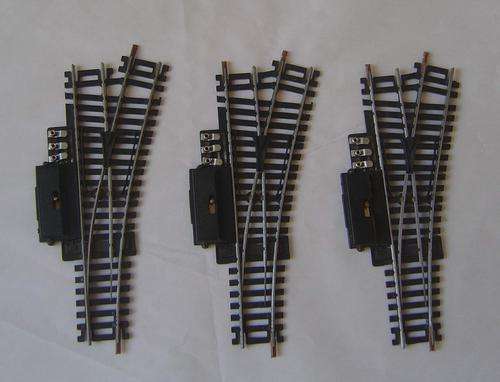 LIMA  HO Scale - Electric Points - RH x 3