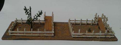 N Scale Building  - Animal Enclosures