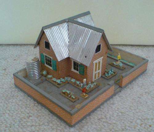 HO Scale Buildings - House