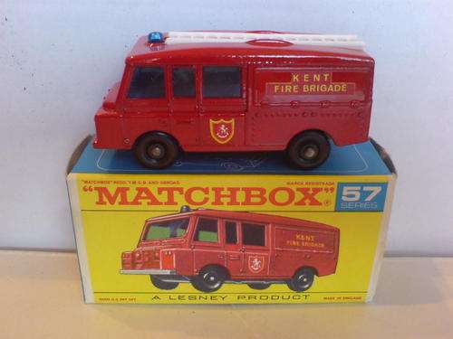 Matchbox #57 Landrover Fire Truck   - MINT!!!