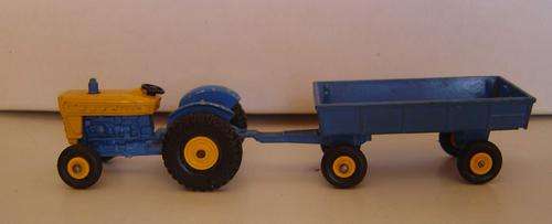 Matchbox  #39 & 40 Ford Tractor & Trailer