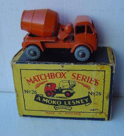 Matchbox MOKO #26 ERF Cement Mixer