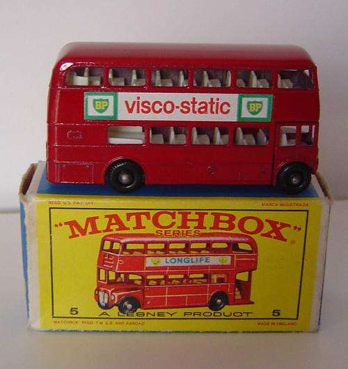 Matchbox #5 Routmaster bus - Viscostatic