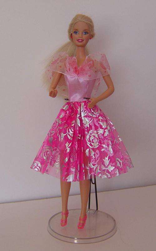Barbie Doll Evening Wear - Dress & Shoes. - New !!! (8)