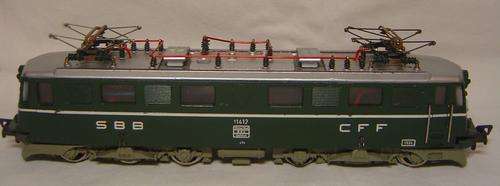Fleischmann HO SCale Vintage Electric Loco -SBB Railways - Complete Metal Chassis and Body