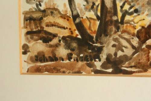 Famous SA Master Johan Engela painting