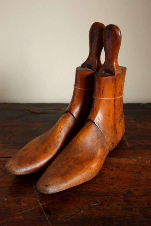 Antique shoe stretchers