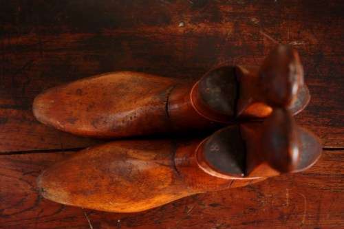 Antique shoe stretchers
