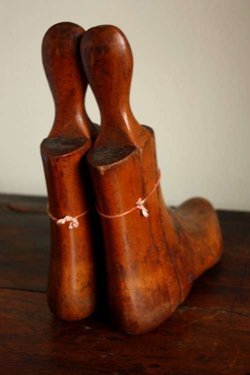 Antique shoe stretchers
