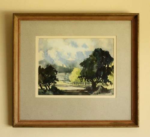 Famous SA Master Johan Engela painting