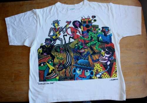 Norman Catherine printed Zooloo shirt - Come as you are