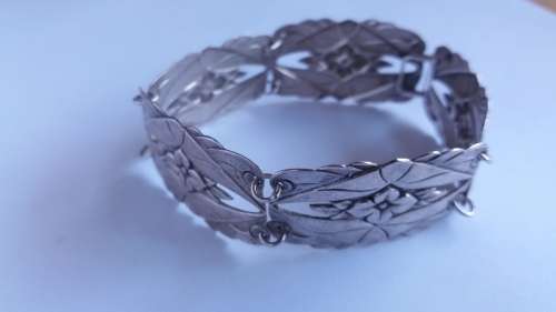 Dutch nouveau silver bracelet