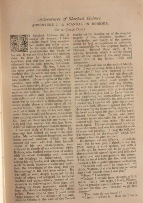 The Strand Magazine Vol II (First installment of Sherlock Holmes series)