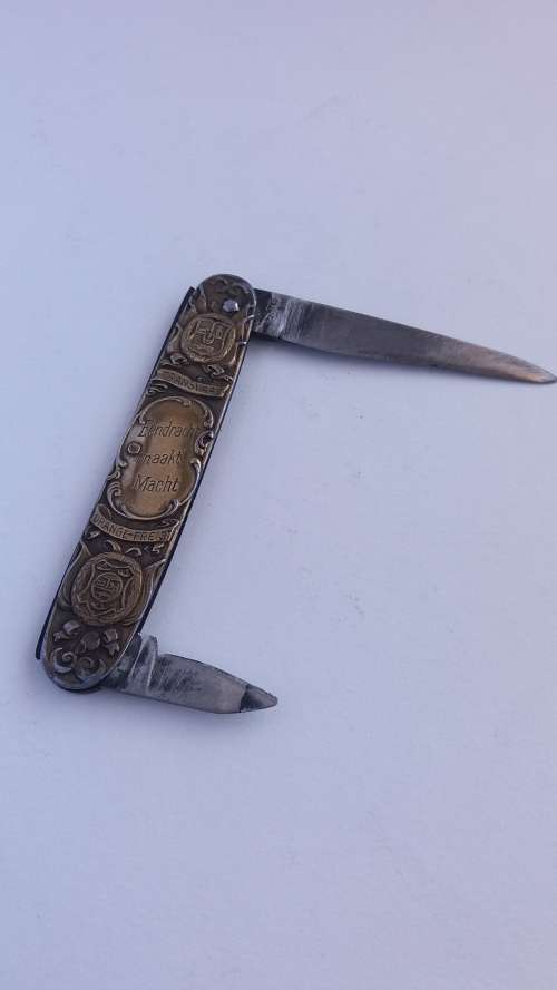 Vintage pocket knife - Transvaal Eendracth Maakt Macht